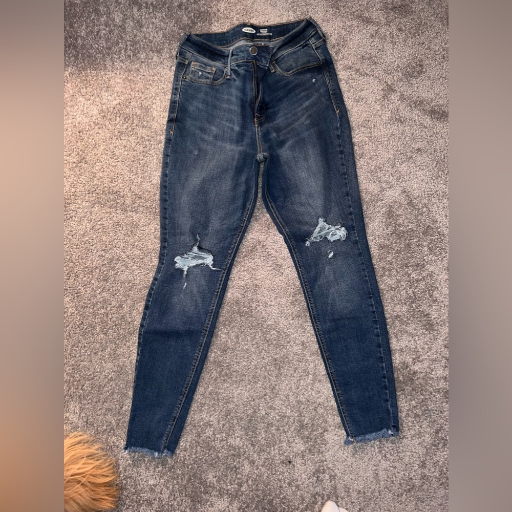 Old navy rockstar super skinny high rise jeans